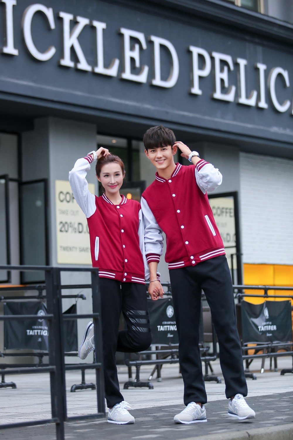 312款韓國超柔水貂絨棒球衫11色 312款韓國超柔水貂絨棒球衫11色