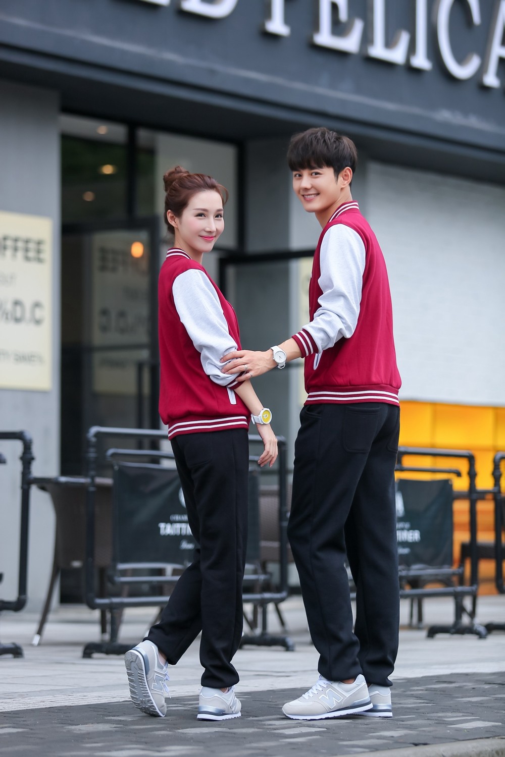 312款韓國超柔水貂絨棒球衫11色 312款韓國超柔水貂絨棒球衫11色