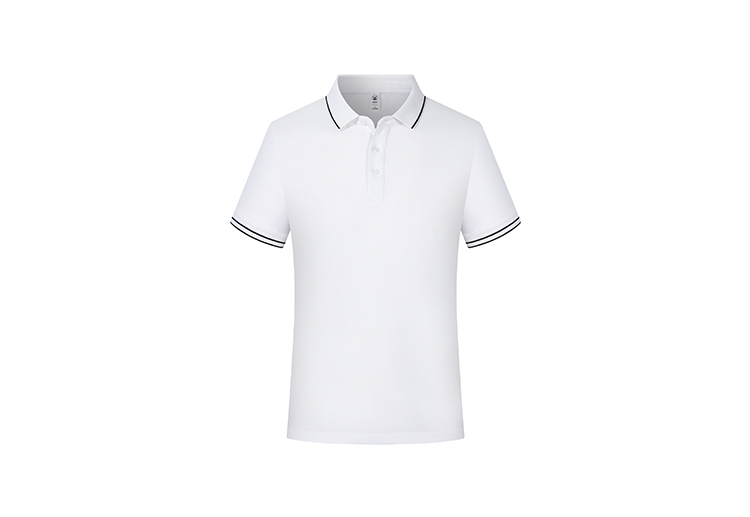 HTSXS-6001杜邦索羅納涼感二級(jí)領(lǐng)間色polo翻領(lǐng)T恤